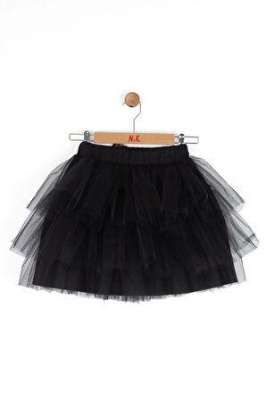 Nk Kız Çocuk Princess Etek 4-8 Yaş Siyah