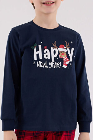 Rolypoly Erkek Çocuk Pijama Takım 2-15 Yaş Lacivert