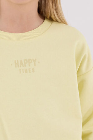 Rolypoly Kız Çocuk Eşofman Takım 2-8 Yaş Sarı