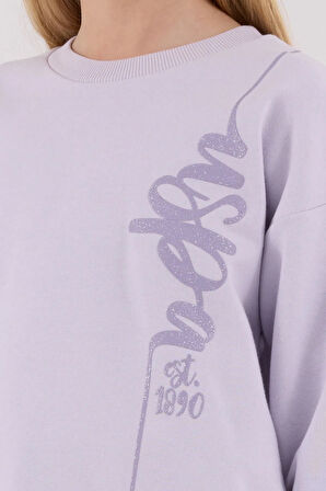 US Polo Assn Kız Çocuk EşofmanTakım 4-8 Yaş Lila