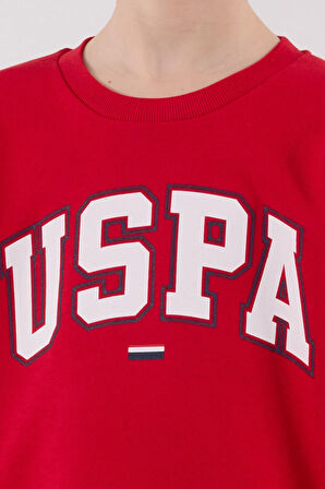 US Polo Assn Erkek Çocuk EşofmanTakım 4-8 Yaş Kırmızı