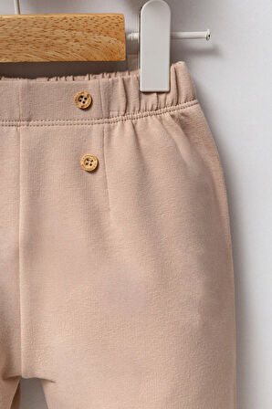 U.S. Polo Assn Kız Bebek Takım 6-36 Ay Bej