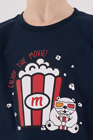 Rolypoly Erkek Çocuk Pijama Takım 2-8 Yaş Lacivert