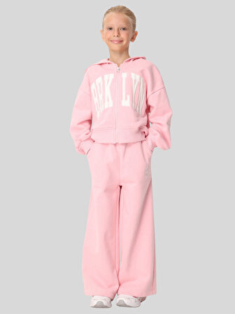 Jena Kız Çocuk Eşofman Takım 3-8 Yaş Pembe