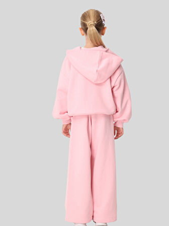 Jena Kız Çocuk Eşofman Takım 3-8 Yaş Pembe