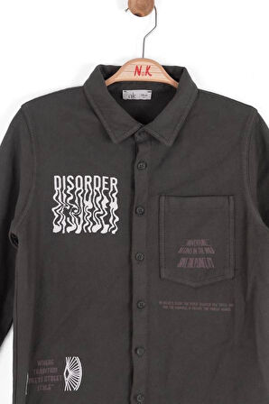 Nk Erkek Çocuk Planet Gömlek 8-14 Yaş Haki