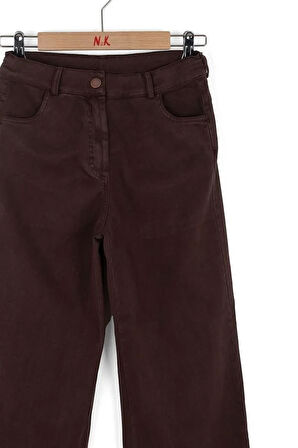 Nk Kız Çocuk Manche Pantolon 8-14 Yaş Kahverengi