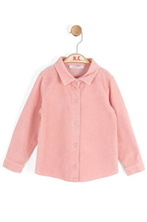 Nk Kız Bebek Karnaval Gömlek 1-4 Yaş Pudra