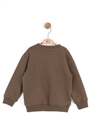 Nk Erkek Bebek Wild Sweatshirt 1-4 Yaş Haki