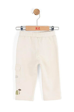 Nk Erkek Bebek Friend Pantolon 1-4 Yaş Krem