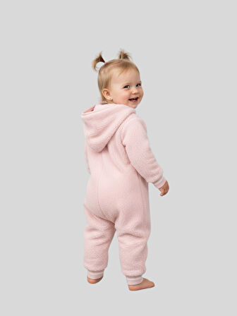 U.S Polo Kız Bebek Tulum 3-18 Ay Pembe