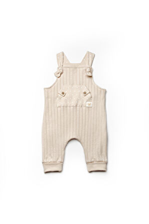 BabyCosy Erkek Bebek Salopet Tulum 3-24 Ay TAŞ