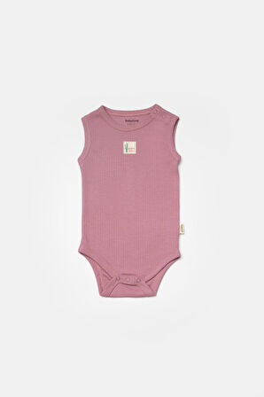 BabyCosy Kız Bebek Çıtçıtlı 2'Li Atlet Badi 3-24 Ay Pembe