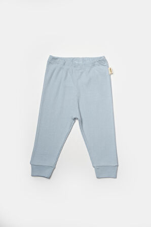 BabyCosy Erkek Bebek 2'Li Alt  3-24 Ay Mavi