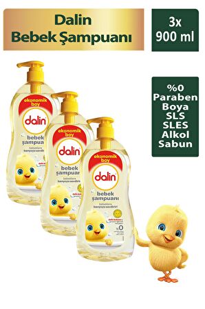 Dalin Bebek Şampuanı 900ml x 3 Adet