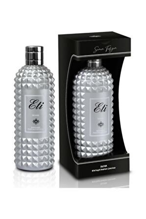 Eti Silver Çiçeksi 80 Derece Cam Şişe 300 ml Kolonya