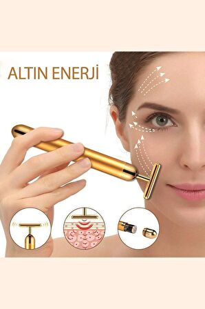 Beauty Bar Titreşimli Yüz Masaj Aleti, Elektrikli Yüz Masaj