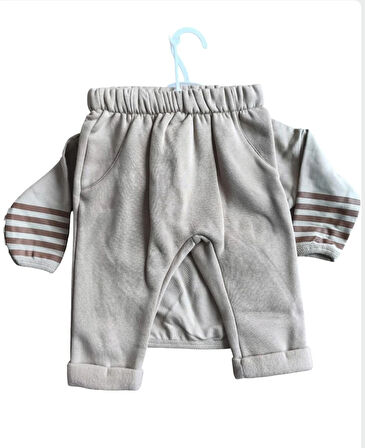 Bebendy Laura Baby Erkek Bebek/çocuk Alt Üst Şapkalı Takım 