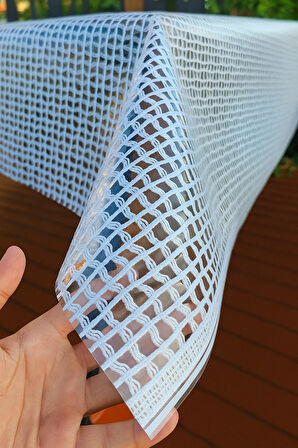 Hasır PVC Deliksiz Şeffaf kaplama Lüks Hasır Desen Silinebilir Su Geçirmez Şeffaf Masa Örtüsü