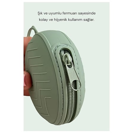 moisy emzik saklama kutusu - yeşil