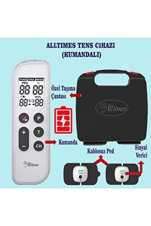 Yeni Kablosuz All Tımes Tens Cihazı (TENS -EMS -MASAJ)