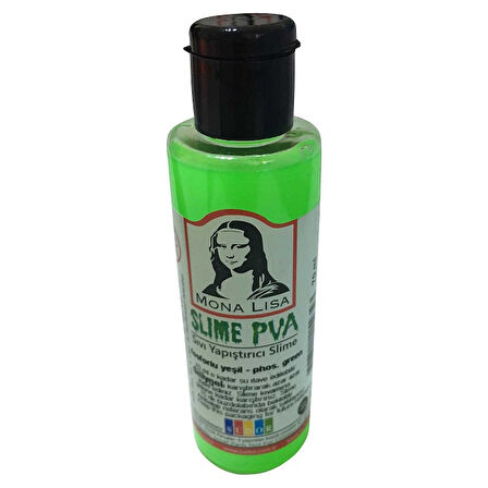 Südor Mona Lisa Slime Tutkalı 70 Ml Fosforlu Yeşil 5 adet