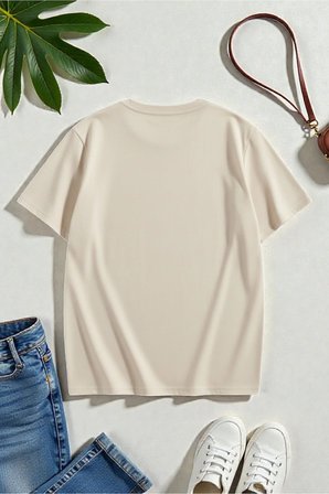 Unisex Q Maça Kızı Baskılı Tasarım Tshirt