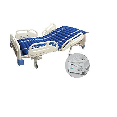 Medikalcim Boru Tipi Havalı Yatak Ventilasyonlu Cpr Hasta Yatağı
