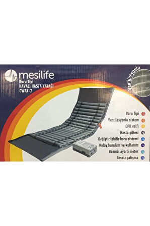 Medikalcim Mesilife Boru Tipi Ventilasyonlu Havalı Yatak Sistemi