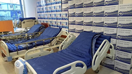 Medikalcim  A+b Ventilasyonlu Boru Tipi Havalı Yatak Özel Çarşaf Hediyeli