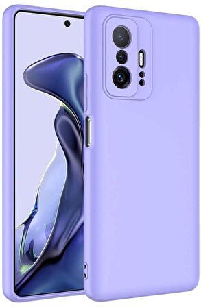 Xiaomi Mi 11T 5G Kılıf Lansman Tasarım İç Yüzeyi Kadife Silikon