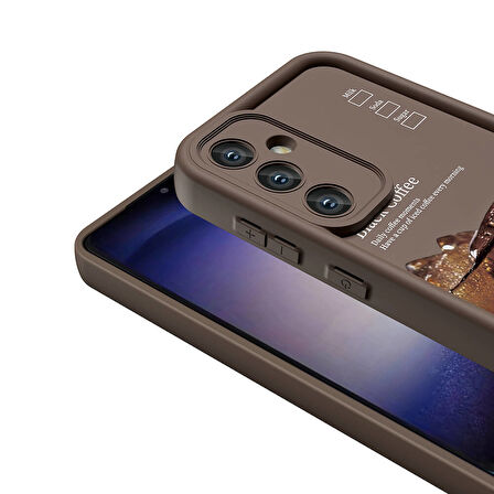 Galaxy S24 Kılıf Kamera Korumalı Baskılı Arka Yüzey Klas Kapak