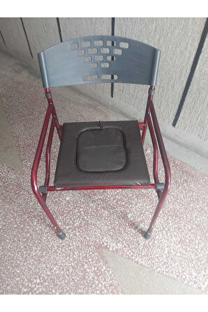 Medikalcim Klozet Yükseltici Hasta Tuvalet Sandalyesi Derili