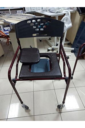 Medikalcim Tekerlekli Tuvaletli Hasta Sandalyesi