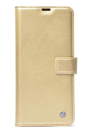 Galaxy A14 Kılıf Standlı Kapkalı Cüzdan Kopçalı Kar Deluxe