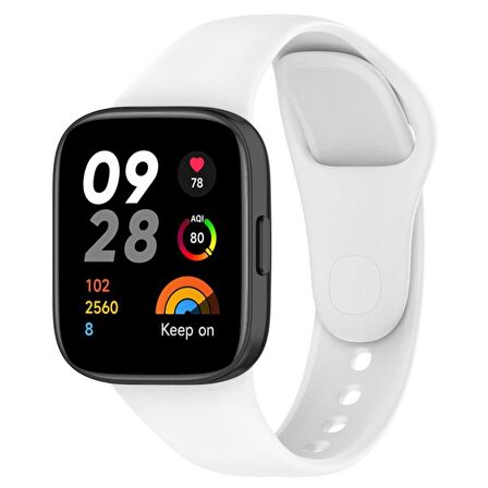 Xiaomi Redmi Watch 3 Ayarlanabilir Soft Silikon Suya Dayanıklı Kordon