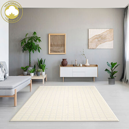 Alanur Bergama Cotton Halı
