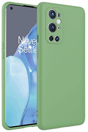 One Plus 9 Pro Kılıf Lansman Tasarım İç Yüzeyi Kadife Silikon