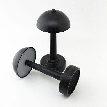 Light Design Şarjlı ve 3 Kademe Işık Ayarlı Masa Lambası Siyah