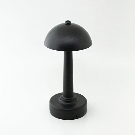 Light Design Şarjlı ve 3 Kademe Işık Ayarlı Masa Lambası Siyah