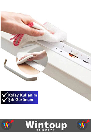 Özel Üretim Uzun Ömürlü Suya&Küfe&Neme Dayanıklı 3.2 Metre Mutfak Lavabo Pencere Kenar Yalıtım Bandı