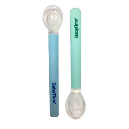 Babytime Silikon Mama Kaşığı 2'li Bt113