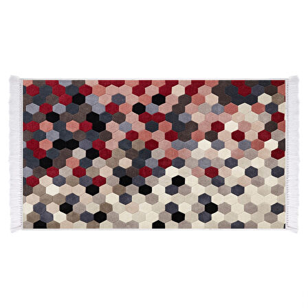 Dekoreko İnci Halı Dijital Saçaklı 1899