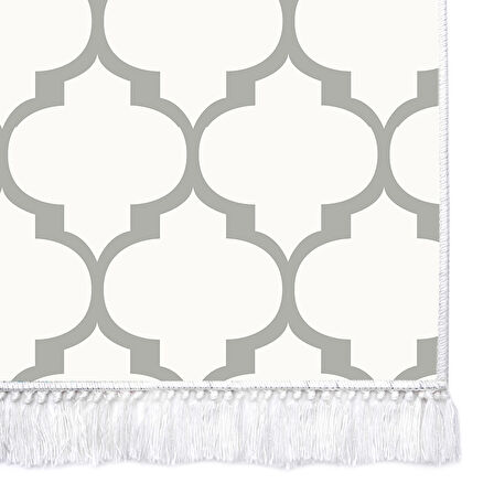 Dekoreko İnci Halı Dijital Saçaklı 1913 Desen 2