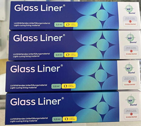 WP DENTAL Glass Liner Radyopak ve Işıkla Sertleşen Akışkan Cam İonomer Kaide Maddesi 1x2gr