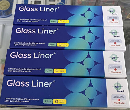 WP DENTAL Glass Liner Radyopak ve Işıkla Sertleşen Akışkan Cam İonomer Kaide Maddesi 1x2gr