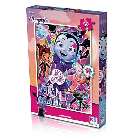  Vampirina 50 Parça Çocuk Puzzle 