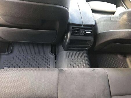 Sahler Bmw 5 Seri  F10  2013-2016  4.5D Havuzlu Paspas Siyah