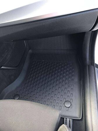 Sahler Bmw 5 Seri  F10  2013-2016  4.5D Havuzlu Paspas Siyah