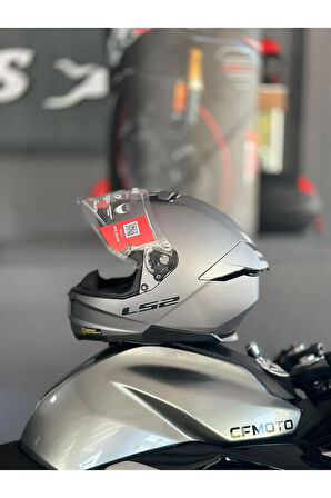 Stream 2 Mat Tıtanıum Güneş Vizörlü Tam Kask Xl